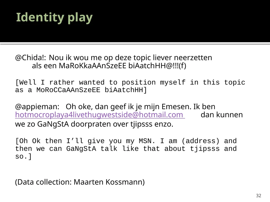 “Youth languages: What are we here for?” Jacomine - slide 32 of 42