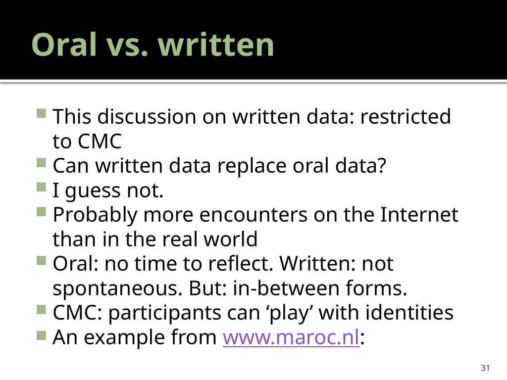 “Youth languages: What are we here for?” Jacomine - slide 31 of 42