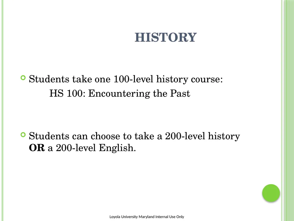 The Liberal arts core at Loyola University - slide 5 of 19