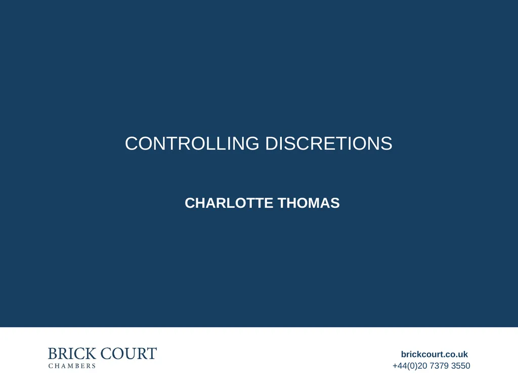 ANNUAL COMMERCIAL CONFERENCE GOOD FAITH & - slide 2 of 49