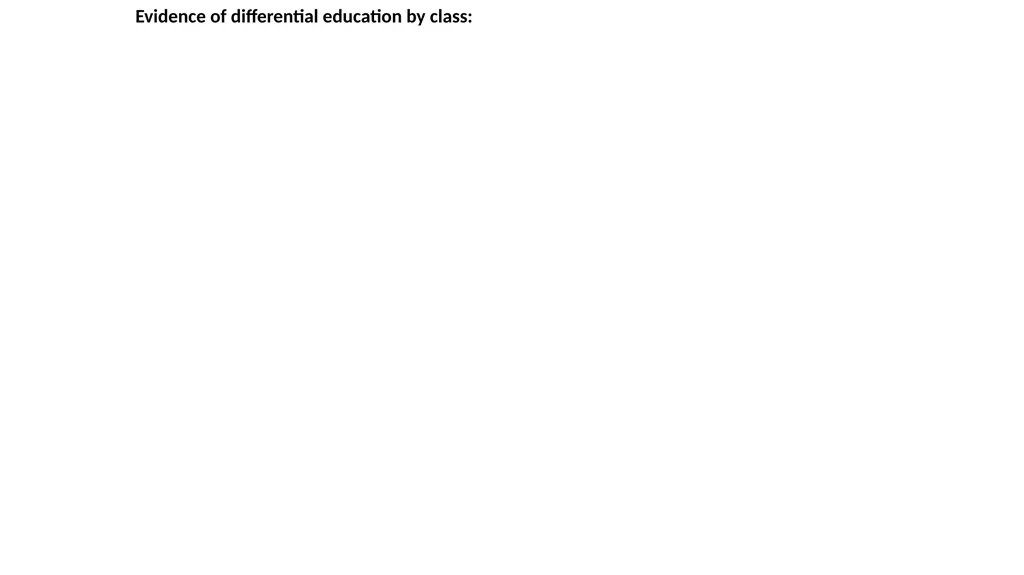 Differential educational attainment: Educational - slide 10 of 53