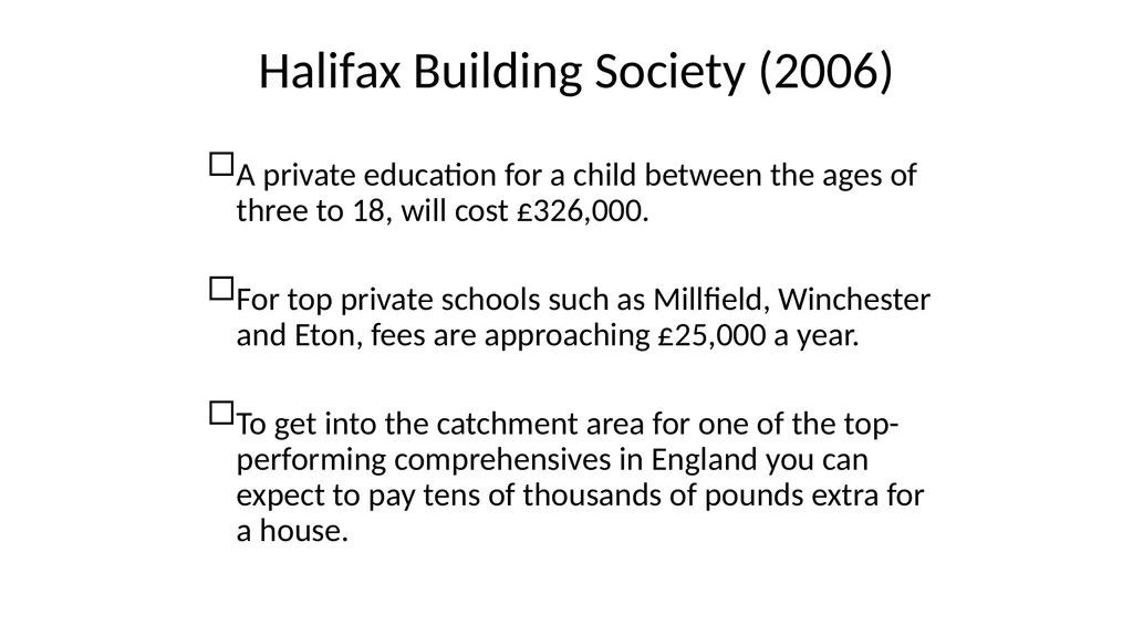 Differential educational attainment: Educational - slide 12 of 53