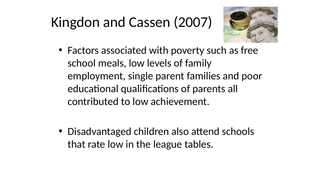 Differential educational attainment: Educational - slide 20 of 53