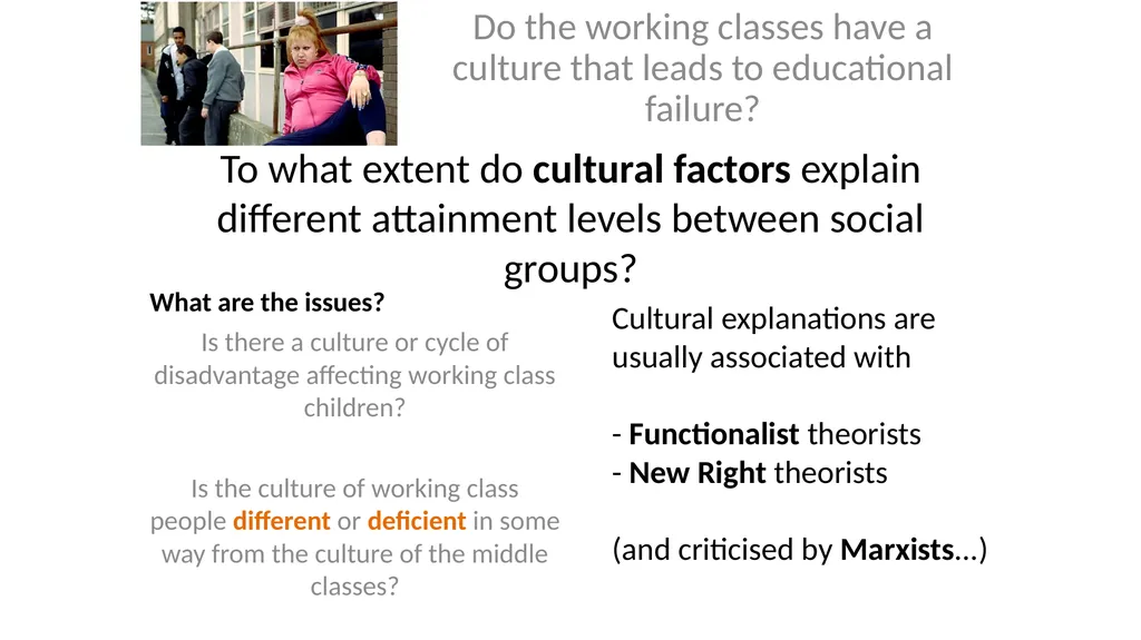 Differential educational attainment: Educational - slide 28 of 53