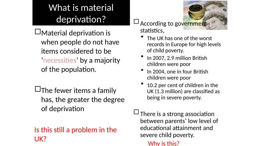 Differential educational attainment: Educational - slide 14 of 53