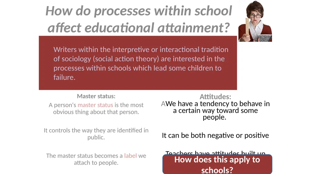 Differential educational attainment: Educational - slide 47 of 53