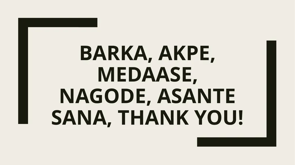 Linguistic Pan-Africanism as a Global Future: - slide 62 of 72