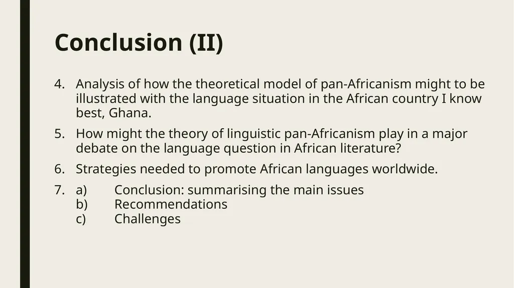 Linguistic Pan-Africanism as a Global Future: - slide 53 of 72