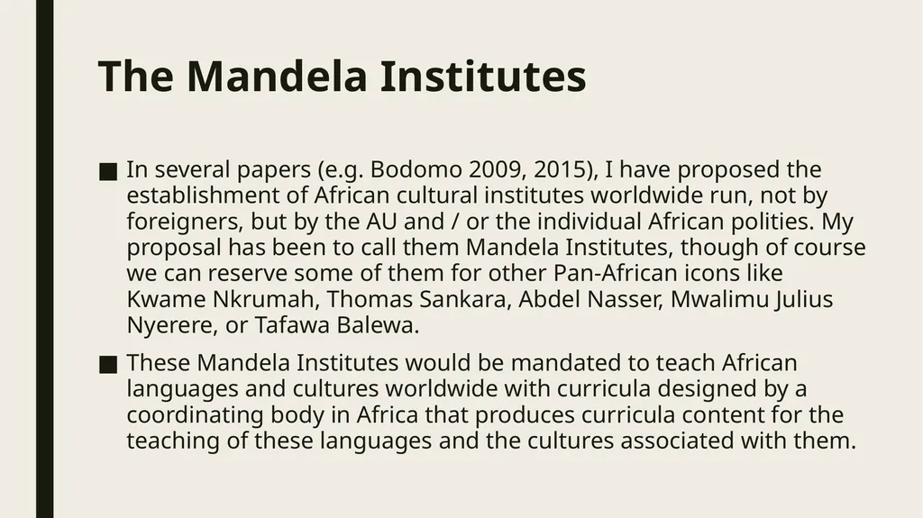 Linguistic Pan-Africanism as a Global Future: - slide 48 of 72