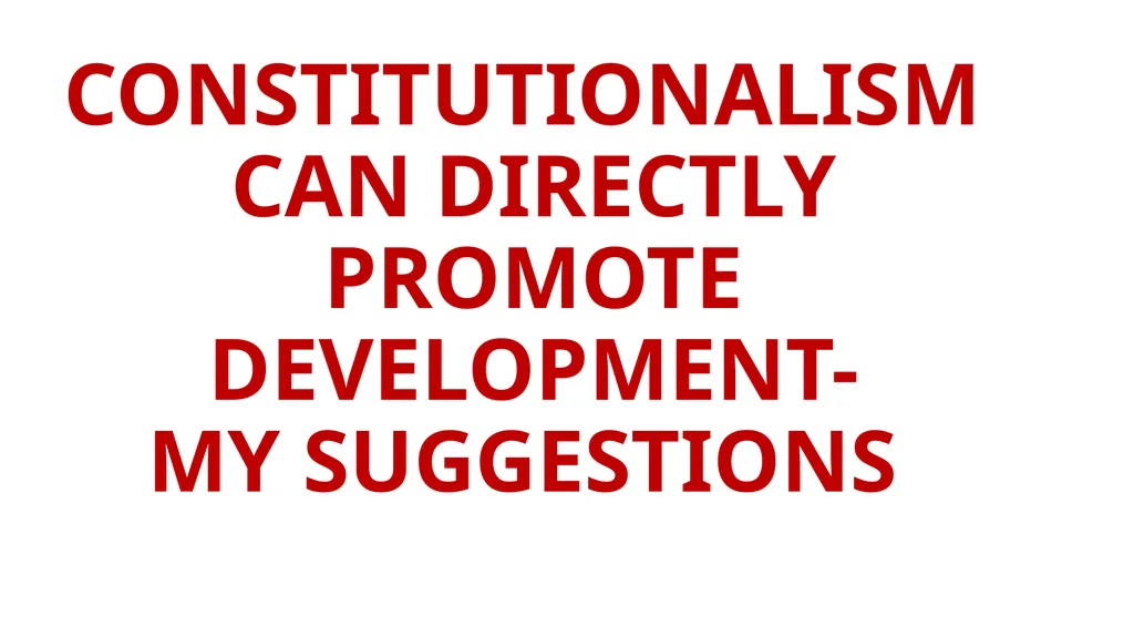 Africa and the Right to Development A Presentation - slide 23 of 29