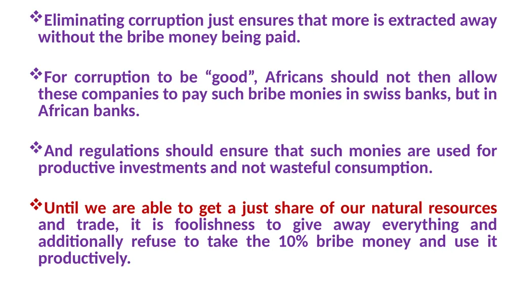 Africa and the Right to Development A Presentation - slide 20 of 29