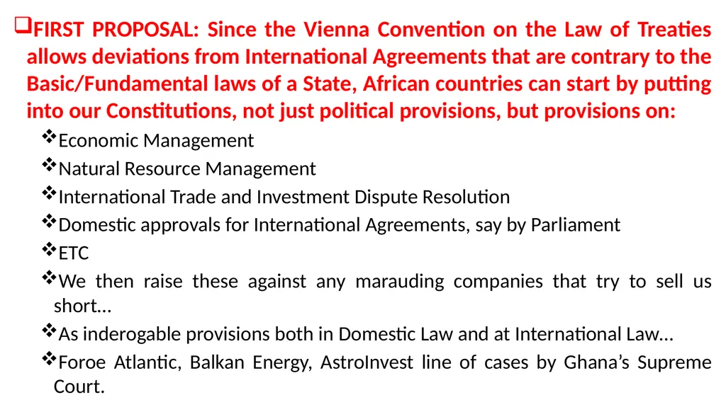 Africa and the Right to Development A Presentation - slide 24 of 29