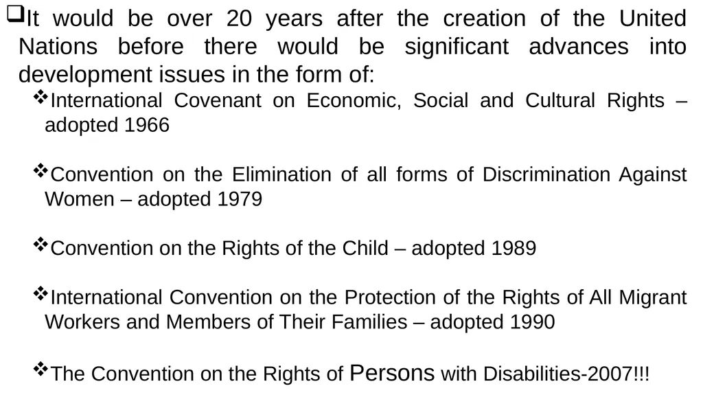 Africa and the Right to Development A Presentation - slide 5 of 29