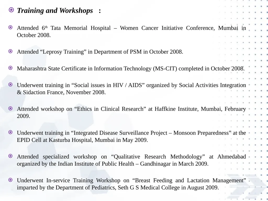 Saurabh Shrivastava MD, PGDHHM, DHRM, FCS is a - slide 34 of 37