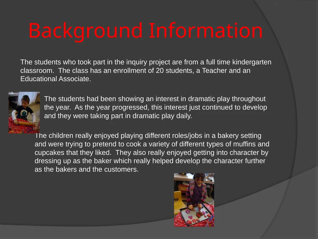 The Bakery Project Done by: Kerry Price - - slide 2 of 27