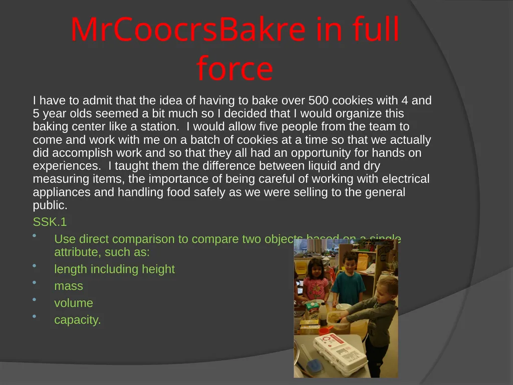 The Bakery Project Done by: Kerry Price - - slide 19 of 27