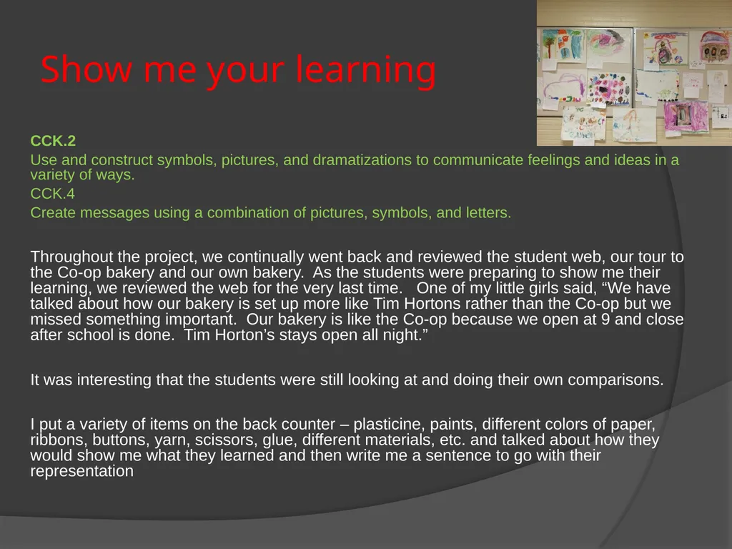 The Bakery Project Done by: Kerry Price - - slide 26 of 27