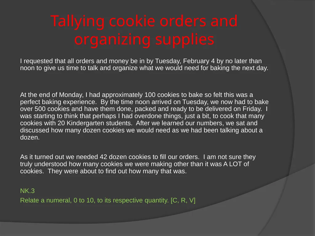 The Bakery Project Done by: Kerry Price - - slide 18 of 27