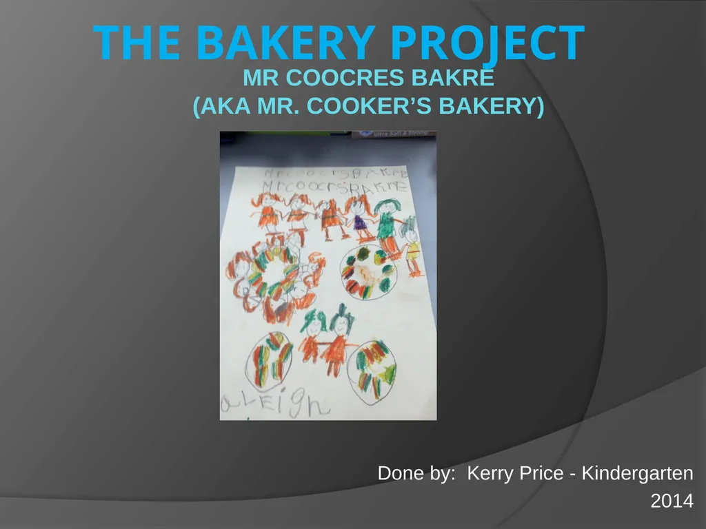 The Bakery Project Done by: Kerry Price - - slide 1 of 27
