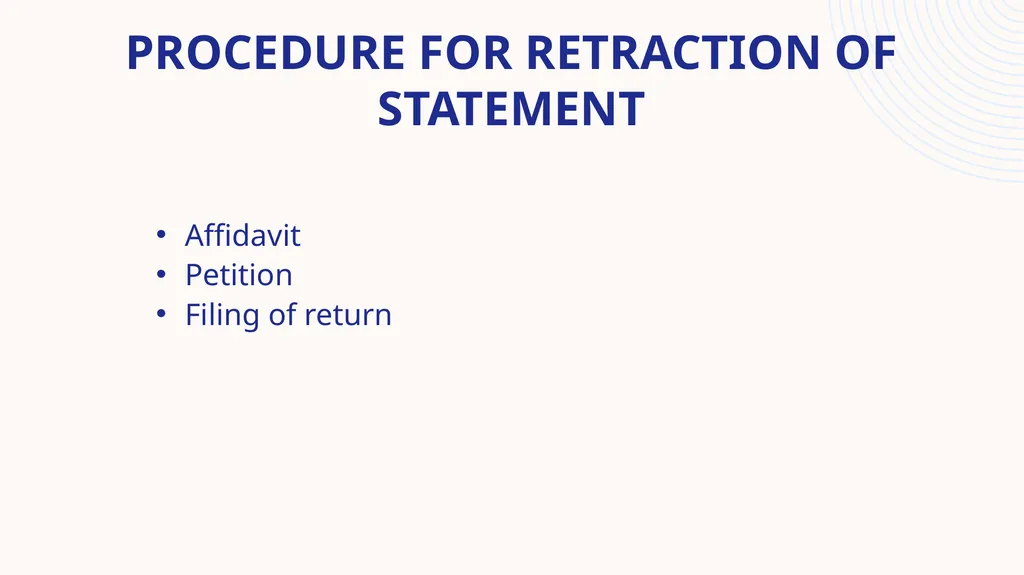 STATEMENT under the income tax act, 1961 Speaker : - slide 35 of 50