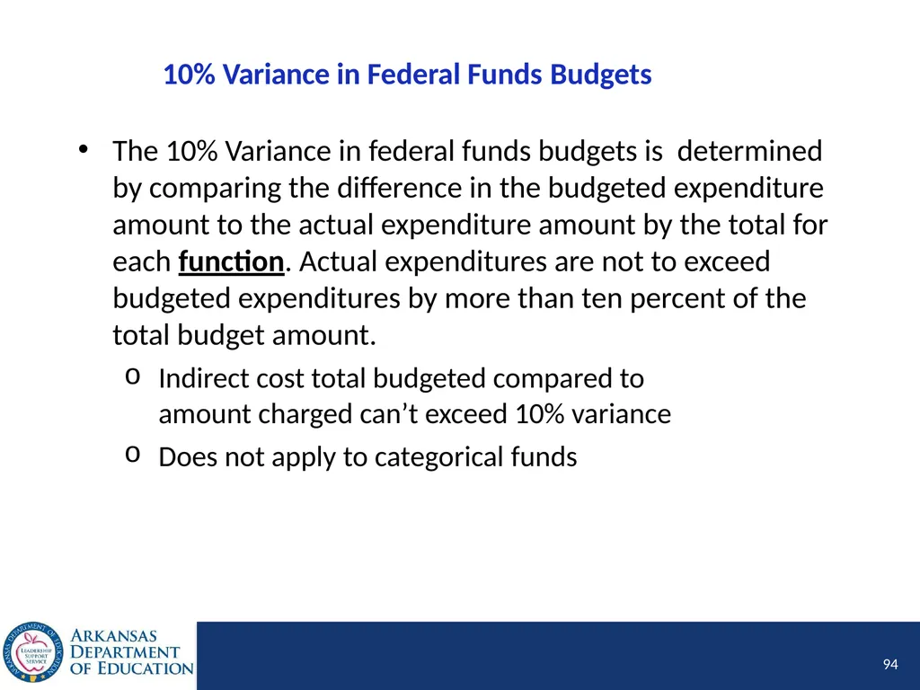 Tier I Annual Update Fiscal Year 2020 1 Tier I - slide 94 of 207