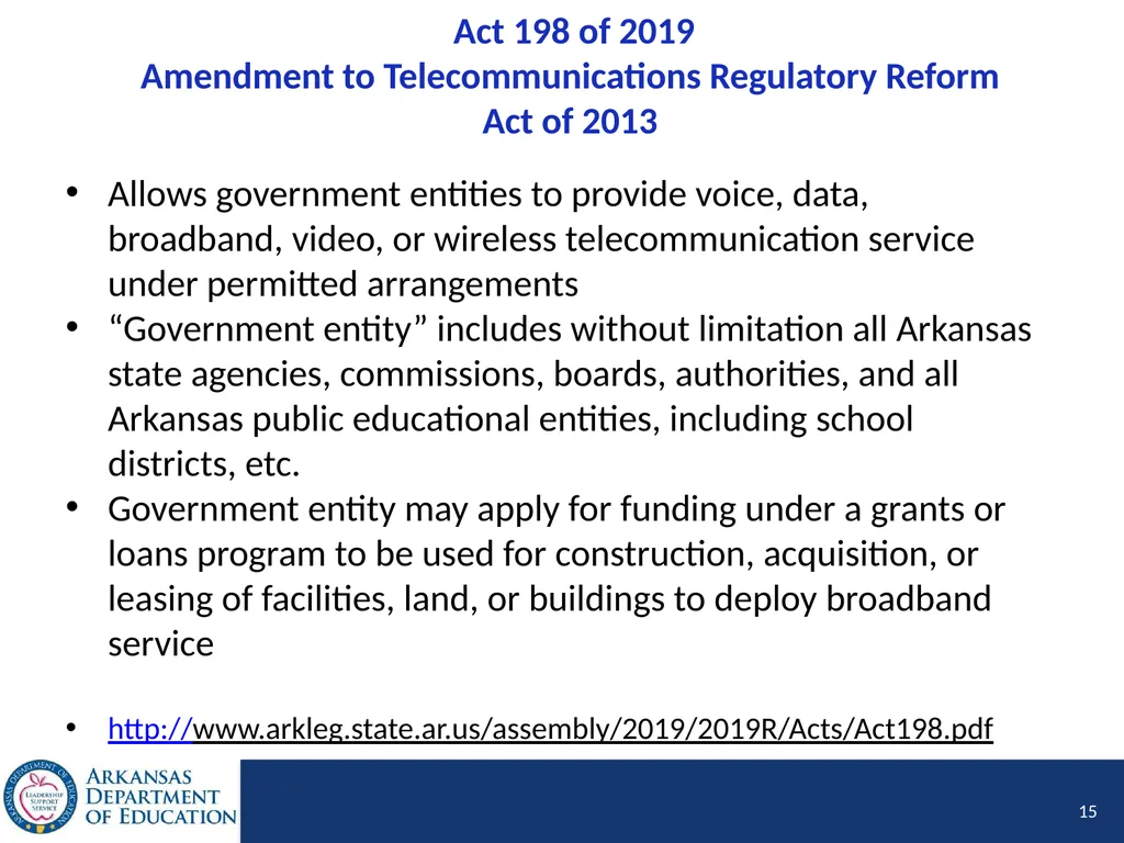 Tier I Annual Update Fiscal Year 2020 1 Tier I - slide 15 of 207