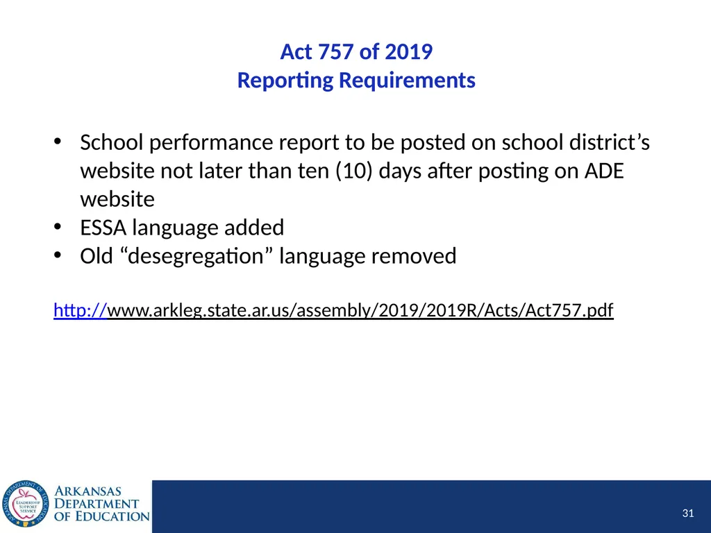 Tier I Annual Update Fiscal Year 2020 1 Tier I - slide 31 of 207