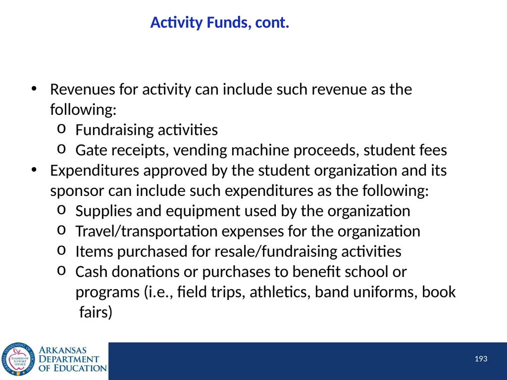 Tier I Annual Update Fiscal Year 2020 1 Tier I - slide 193 of 207