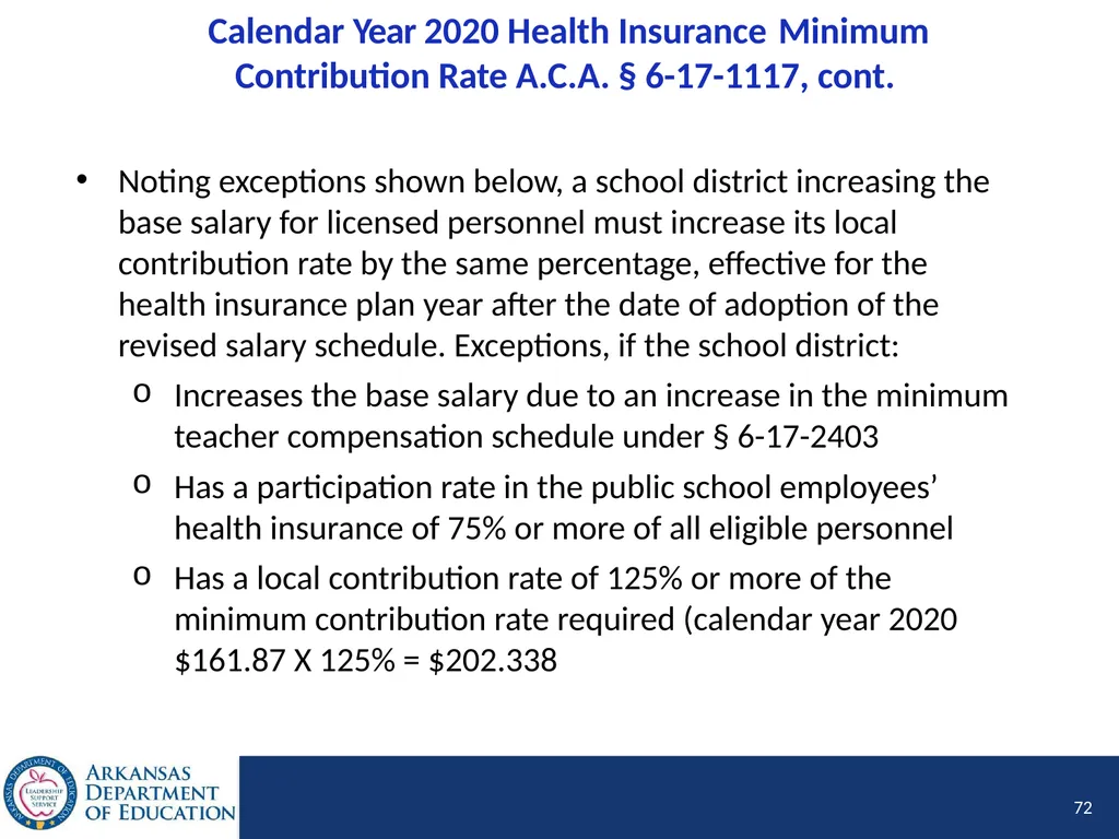 Tier I Annual Update Fiscal Year 2020 1 Tier I - slide 72 of 207