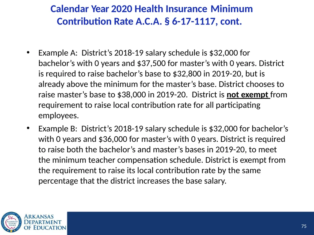 Tier I Annual Update Fiscal Year 2020 1 Tier I - slide 75 of 207