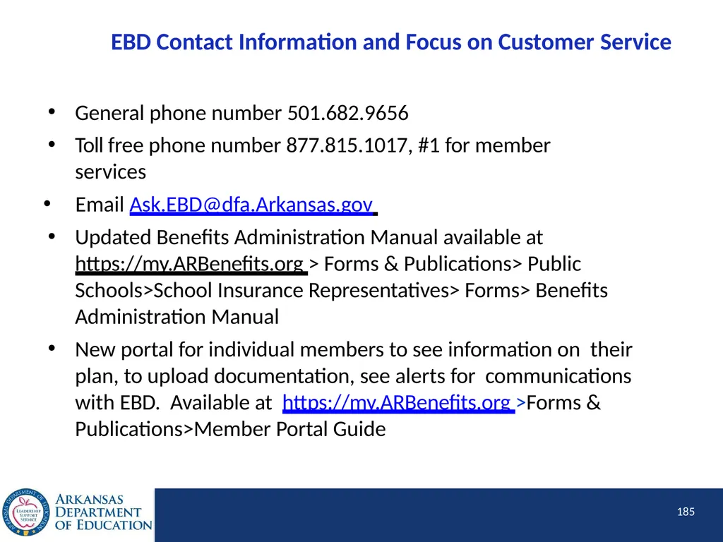 Tier I Annual Update Fiscal Year 2020 1 Tier I - slide 185 of 207