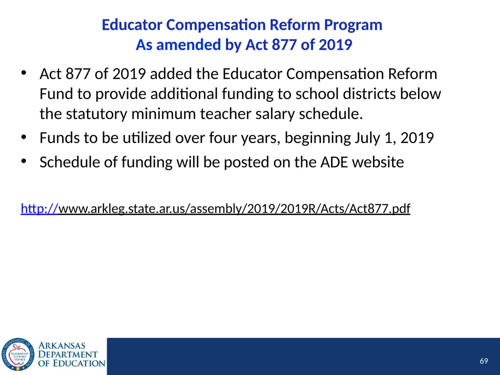 Tier I Annual Update Fiscal Year 2020 1 Tier I - slide 69 of 207