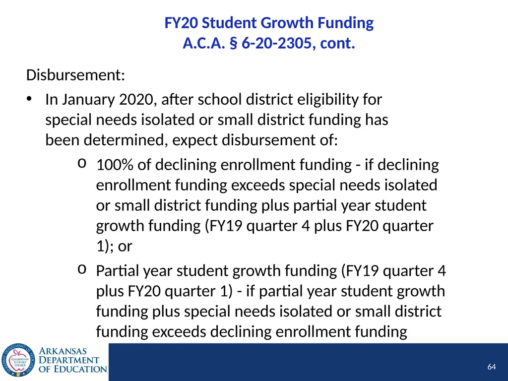 Tier I Annual Update Fiscal Year 2020 1 Tier I - slide 64 of 207