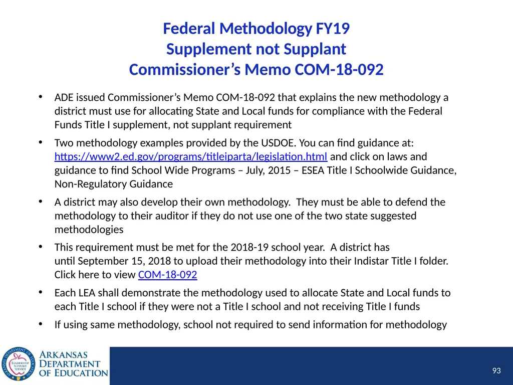 Tier I Annual Update Fiscal Year 2020 1 Tier I - slide 93 of 207
