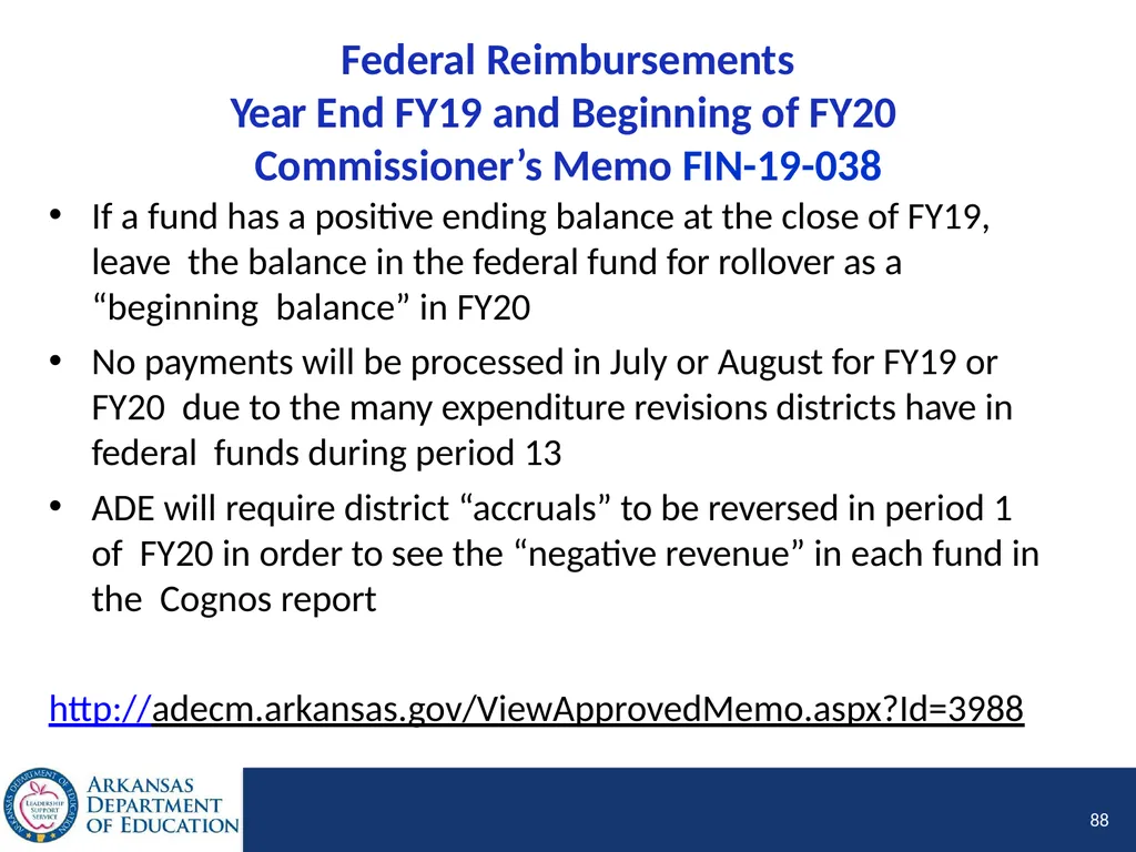Tier I Annual Update Fiscal Year 2020 1 Tier I - slide 88 of 207