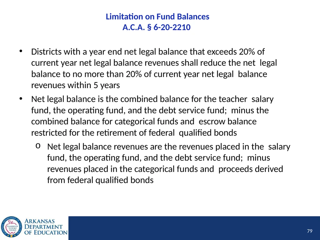 Tier I Annual Update Fiscal Year 2020 1 Tier I - slide 79 of 207