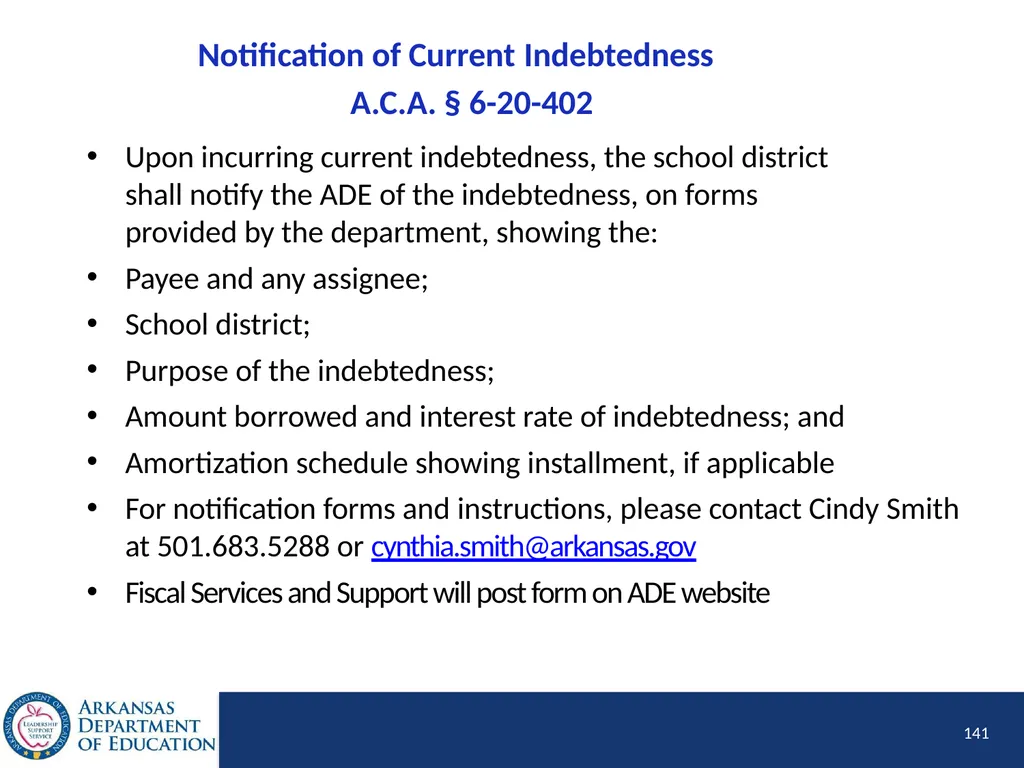 Tier I Annual Update Fiscal Year 2020 1 Tier I - slide 141 of 207