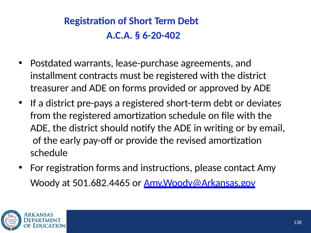 Tier I Annual Update Fiscal Year 2020 1 Tier I - slide 138 of 207