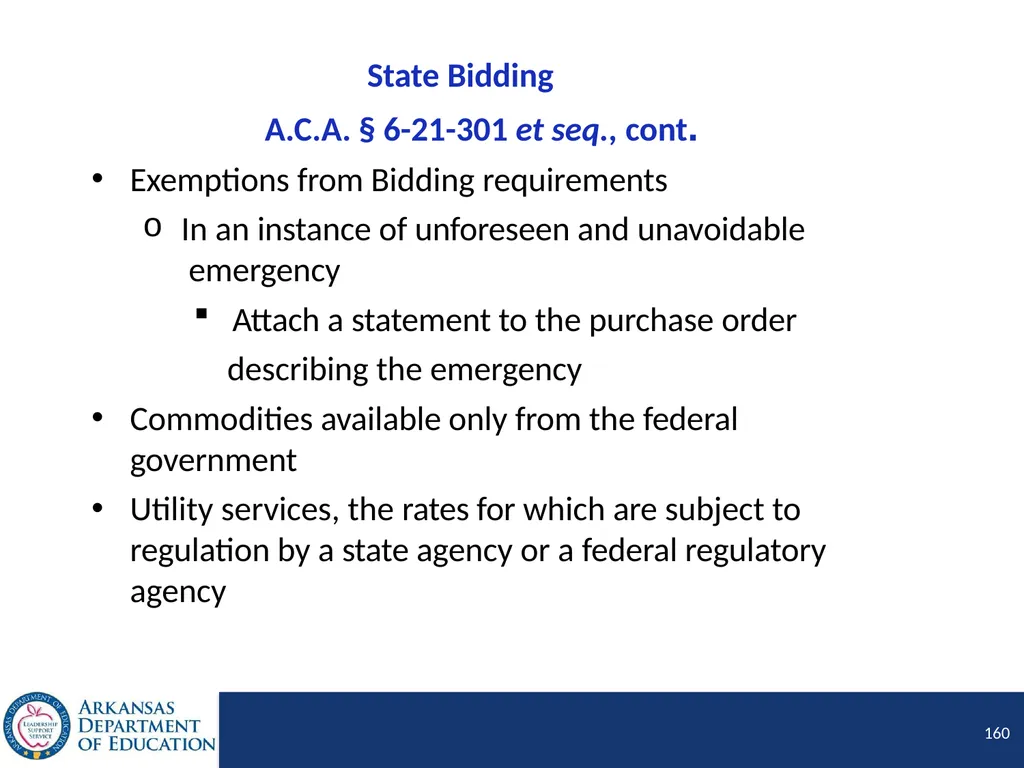 Tier I Annual Update Fiscal Year 2020 1 Tier I - slide 160 of 207