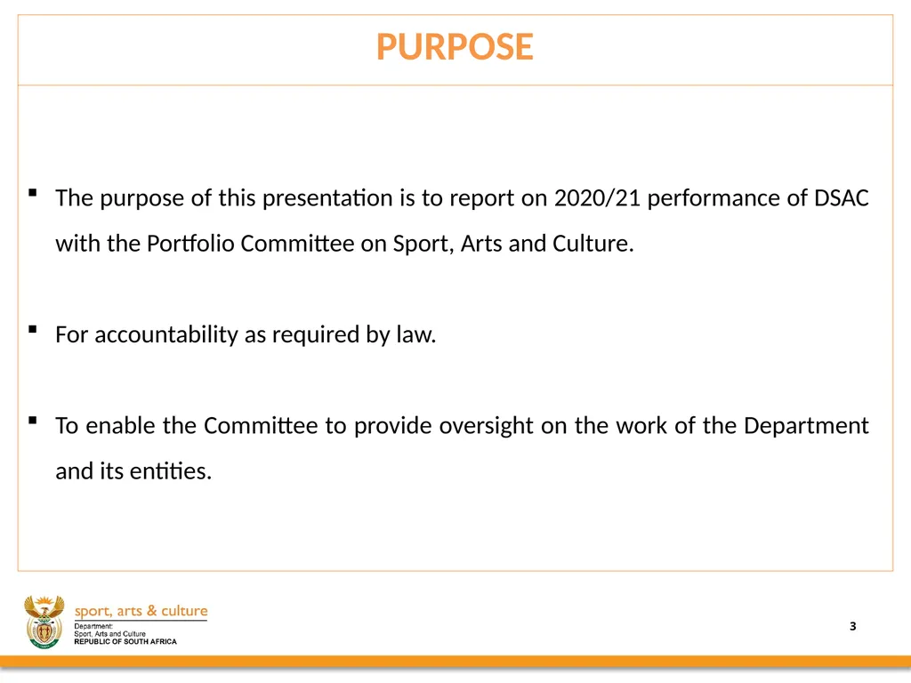 2020/21 annual REPORT PRESENTED BY: - slide 3 of 78