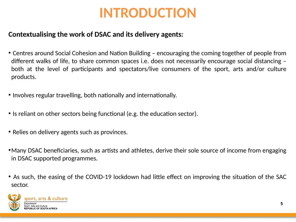 2020/21 annual REPORT PRESENTED BY: - slide 5 of 78
