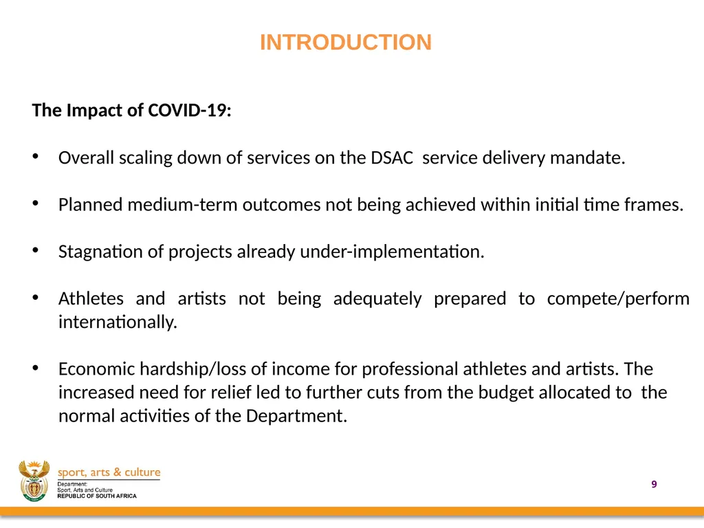 2020/21 annual REPORT PRESENTED BY: - slide 9 of 78