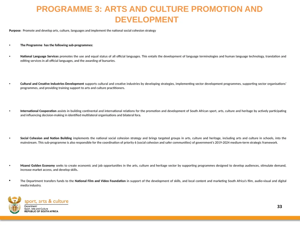 2020/21 annual REPORT PRESENTED BY: - slide 33 of 78