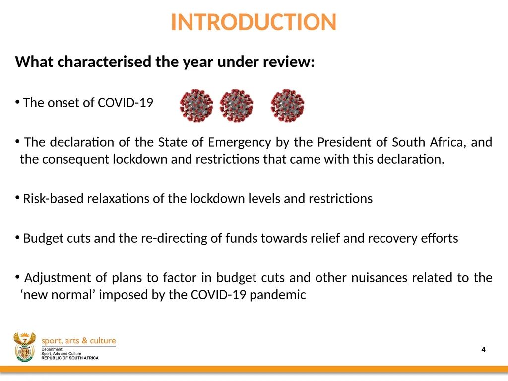 2020/21 annual REPORT PRESENTED BY: - slide 4 of 78