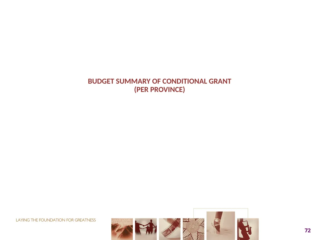 2017-18 ANNUAL PERFORMANCE PLAN Presentation to - slide 72 of 74