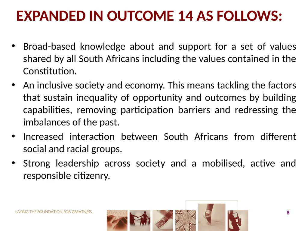 2017-18 ANNUAL PERFORMANCE PLAN Presentation to - slide 8 of 74