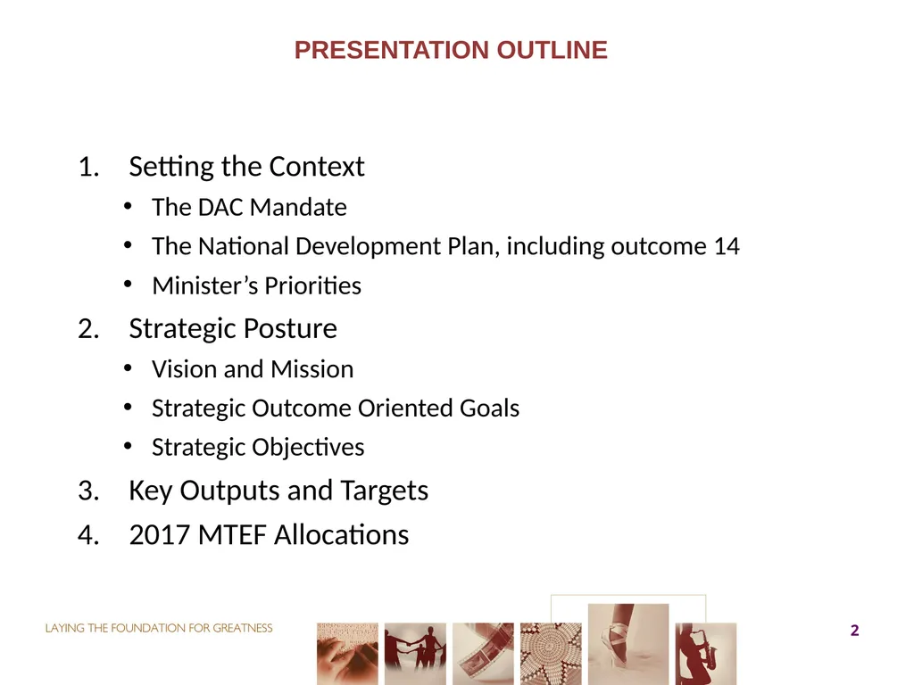 2017-18 ANNUAL PERFORMANCE PLAN Presentation to - slide 2 of 74