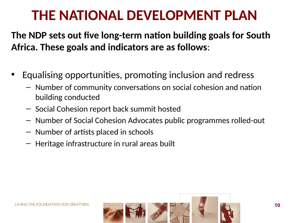2017-18 ANNUAL PERFORMANCE PLAN Presentation to - slide 10 of 74