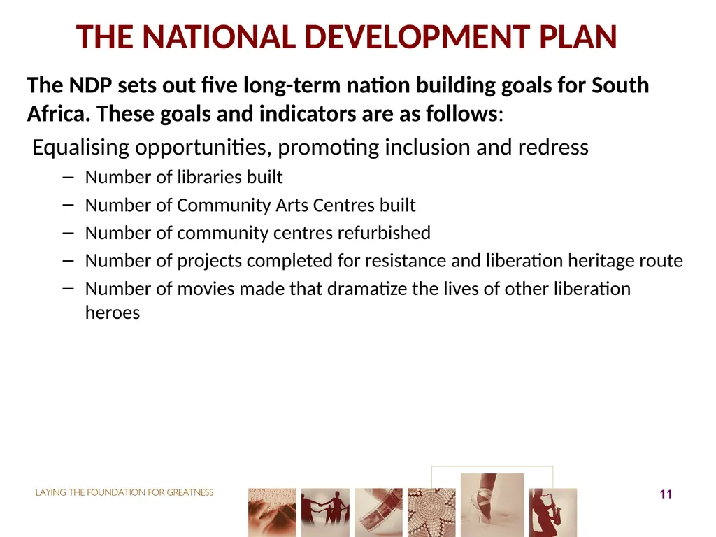 2017-18 ANNUAL PERFORMANCE PLAN Presentation to - slide 11 of 74