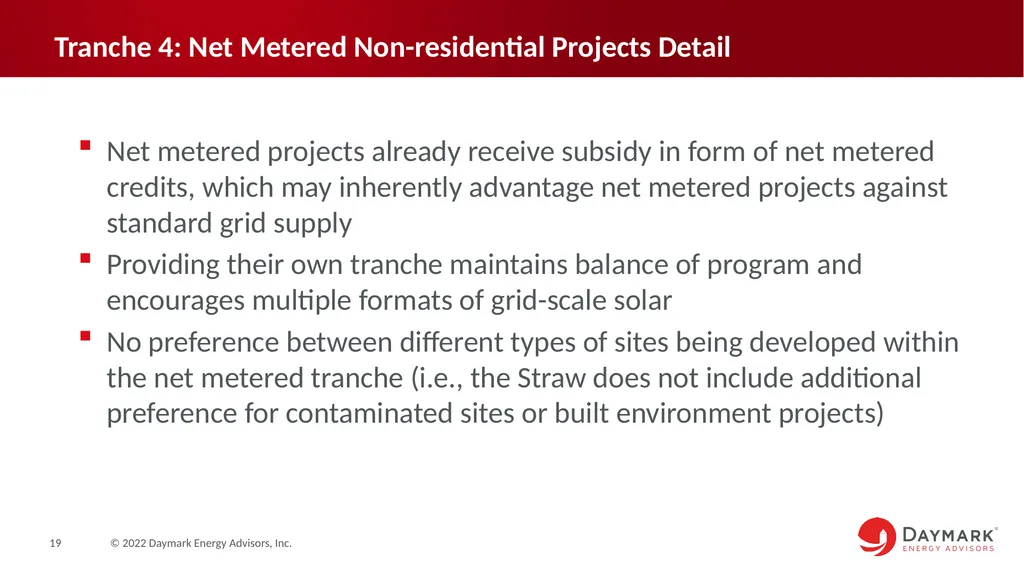 Competitive Solar Incentive (CSI) Program - slide 19 of 39